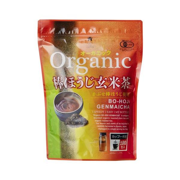 有機棒ほうじ玄米茶100包 cost56439