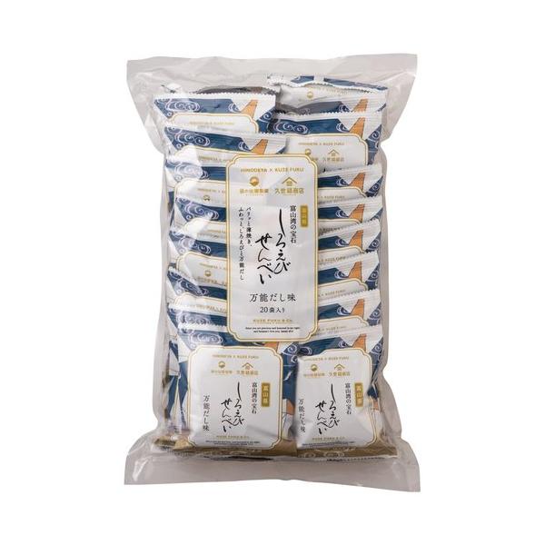 久世福しろえびせんべい 万能だし味 13g x 20pc cost65177
