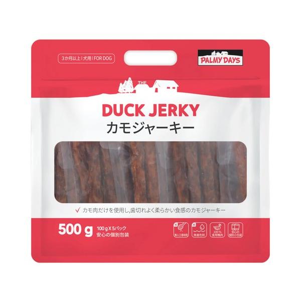 Palmy Days カモジャーキー100g x 5パック 犬用 cost78135