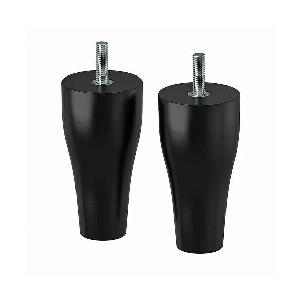 イケア（IKEA） 脚 ブラック 黒 10cm 2ピース m00489868 KABBARP