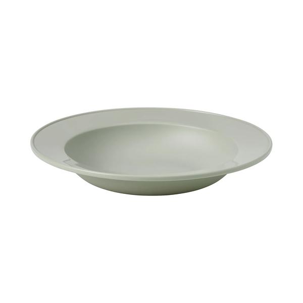 IKEA イケア 深皿 プラスチック/グリーングレー 22cm m00609154 SIMKRABBA スィムクラッバ