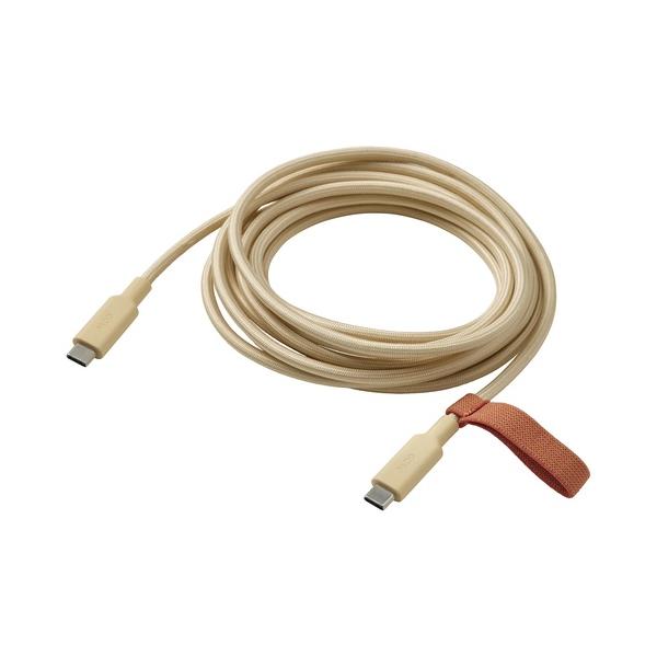 IKEA イケア USB-C - USB-C ブライトベージュイエロー 3.0 m  m00625234 LILLHULT リルフルト