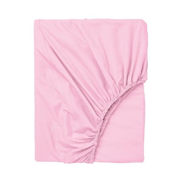 IKEA イケア ボックスシーツ ピンク シングル 90x200cm m00627841 DVALA ドヴァーラ