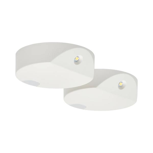 IKEA イケア LED照明 センサー付き ホワイト/電池式 7cm m10615159 GOMPYSSLING イェムピッスリング
