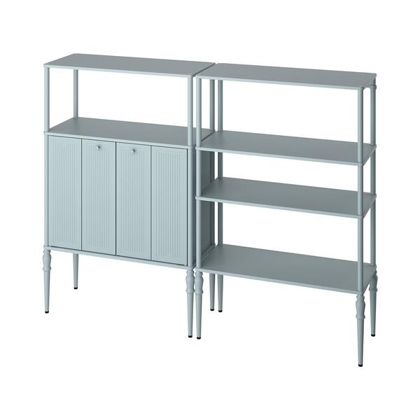 IKEA イケア 収納コンビネーション 164×35×128cm m19579963 SAGMASTARE ソーグメスタレ