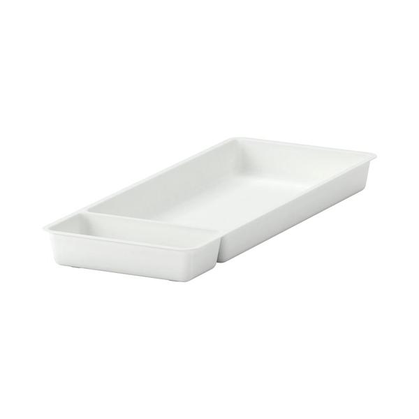 IKEA イケア キッチンツール用トレイ ホワイト 20x50 cm m20177229 STODJA ストーディア