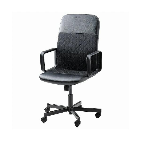イケア（IKEA） 回転チェア ボームスタード ブラック 黒 m20493548