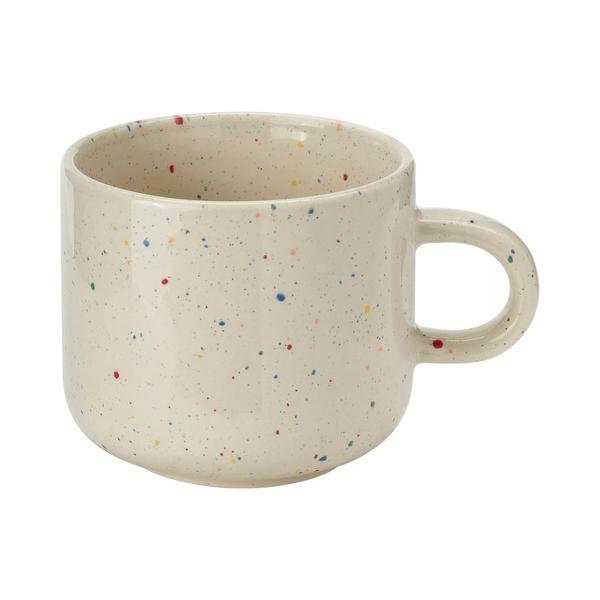 IKEA イケア マグ 模様入り/ベージュ 330ml m20603684 TOBISFISK トビスフィスク