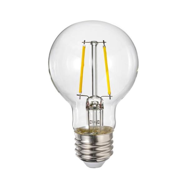 IKEA イケア LED電球 E26 150ルーメン 球形 クリア m20614791 LUNNOM ルッノム