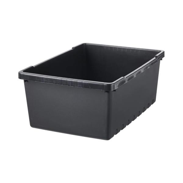 IKEA イケア 収納ボックス ブラック 35x/9l 25x14cm m30598205 UPPSNOFSAD ウップスノフサド