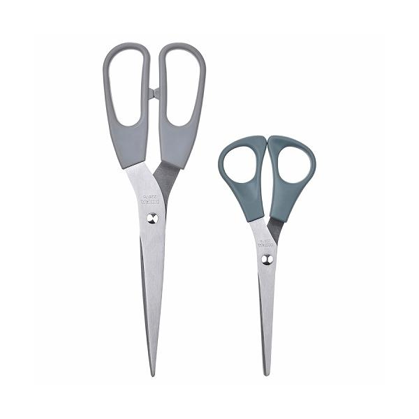 IKEA イケア はさみ2本セット ステンレススチール グレー グレーターコイズ m40563432 SVARDFISK スヴェルドフィスク