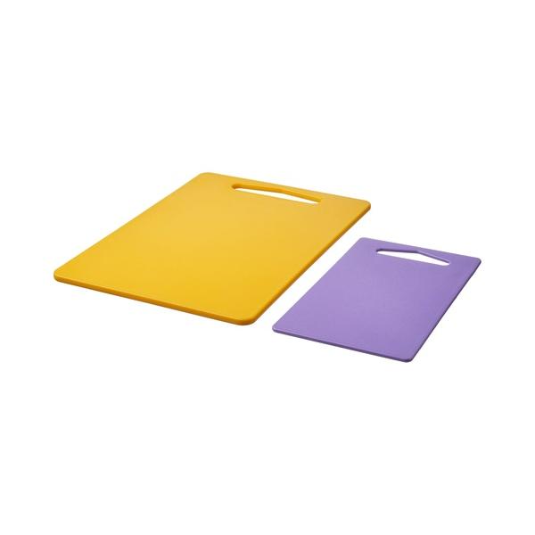 IKEA イケア まな板2枚セット ブライトイエロー/ライラック m40613007 BERGTUNGA ベリトゥンガ