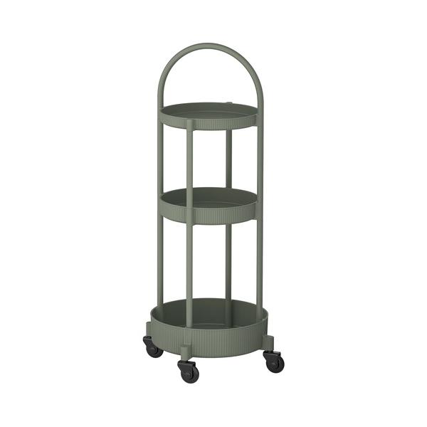 IKEA イケア ワゴン グレーグリーン 36x36cm m60532152 JUTTERSBO ユッテルスボー