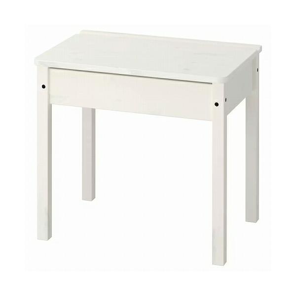 商品サイズ長さ: 60cm幅: 45cm高さ: 55cmベース:パイン無垢材 透明アクリルラッカー下部:繊維板 透明アクリルラッカー中性洗剤を含ませた布で拭いてください子どものお絵描きや勉強、読書や工作などに。コンパクトなので置き場所を選び...