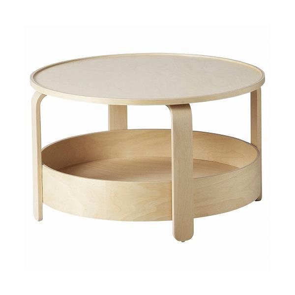 イケア（IKEA） コーヒーテーブル バーチ材突き板 70cm m70449402