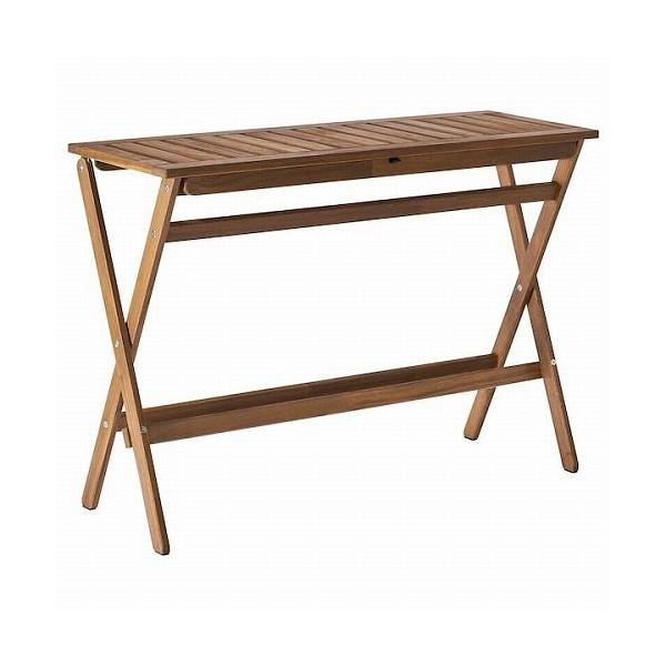 イケア（IKEA） 折りたたみテーブル ライトブラウンステイン 108x37cm