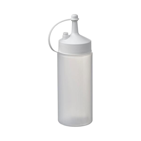 IKEA イケア スクイズボトル ホワイト/透明 200ml m70605633 GRILLTIDER グリルティデル