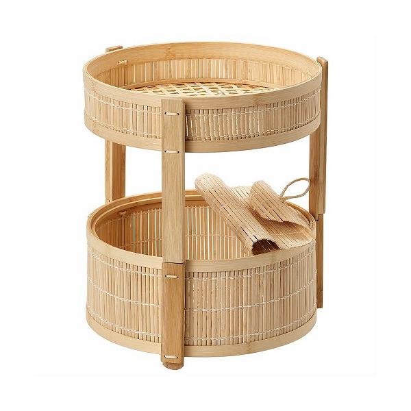 IKEA　フルーツバスケット　イケア イケア（IKEA） ベジタブル フルーツバスケットセット 2点 竹
