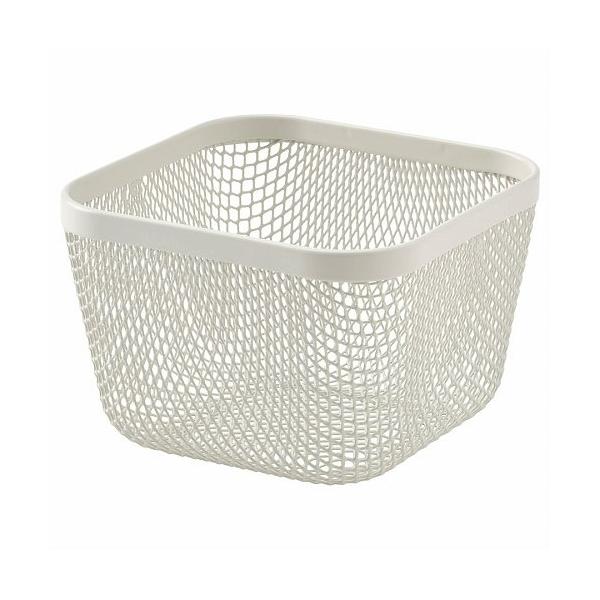 IKEA イケア 食品保存バスケット メタル ホワイト 14x14x10cm m80607325 IKEA 365