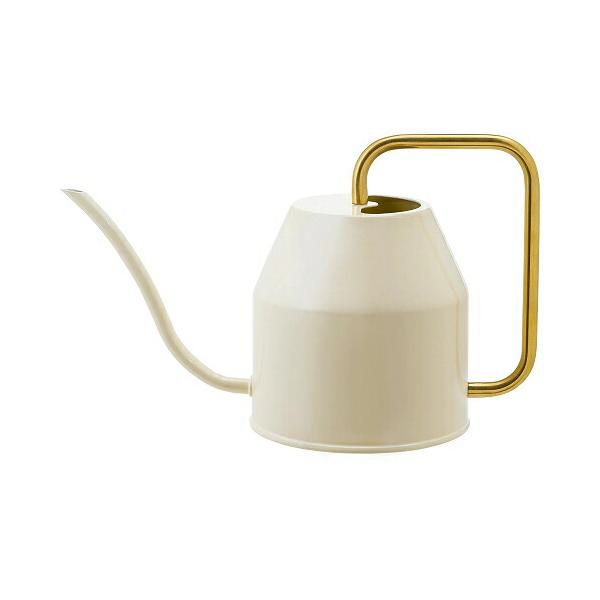 IKEA イケア じょうろ アイボリー ゴールドカラー 0.9L m90394154 VATTENKRASSE ヴァッテンクラッセ