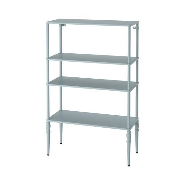 IKEA イケア シェルフユニット ライトグレーブルー 83×36×128cm m90570251 SAGMASTARE ソーグメスタレ