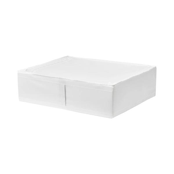 IKEA イケア 収納ケース ホワイト 65x 53x19cm m90591060 SKUBB スクッブ