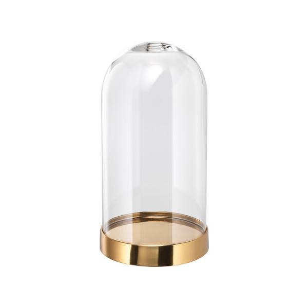 IKEA イケア ガラスドーム ベース付き 高さ 19cm z20344431 BEGAVNING ベゴーヴニング