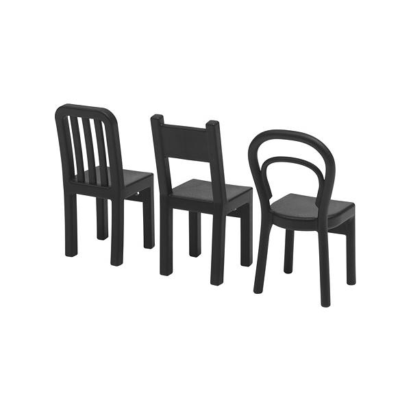 イケア（IKEA） フック ブラック 黒 3ピース z70362267 FJANTIG