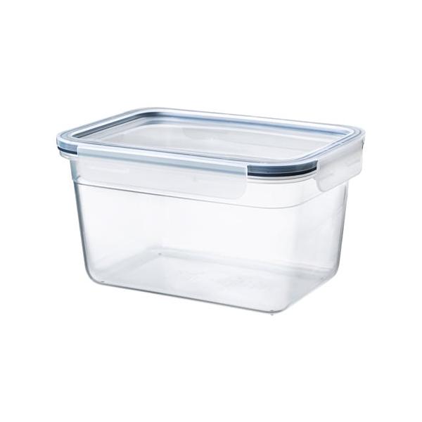 【セット商品】IKEA イケア 保存容器 ふた付き 長方形 プラスチック 2.0L z79269081 IKEA 365+