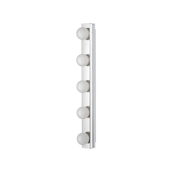 IKEA イケア LEDウォールランプ ステンレススチール z80359764 LEDSJO レードショー