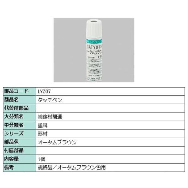 ゆ様　8点おまとめ専用ページ タッチペン / 1個入り 部品色：オータムブラウン LYZ07 交換用