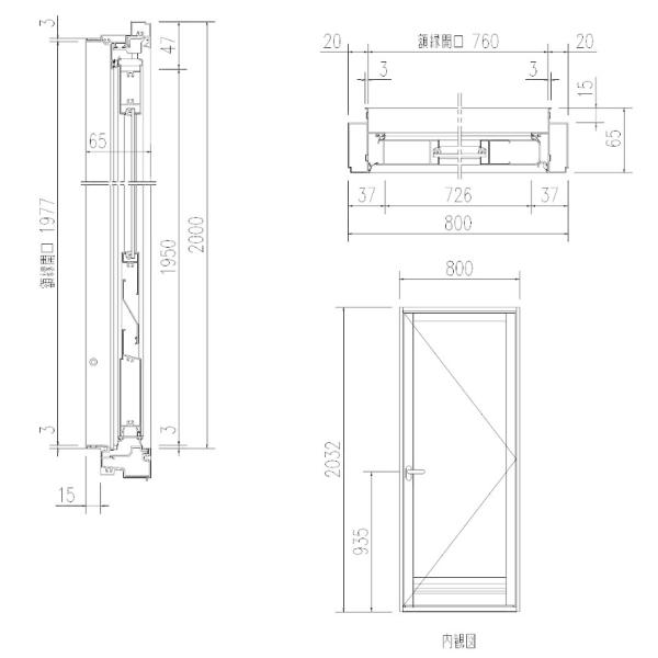  JhA q̂ UDY-8002032UL(20)/W-S LIXIL NV TOSTEM gXe