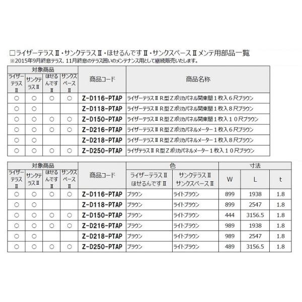 �|���J�p�l�� 10�� W�F444mm × H�F3156.5mm × ���݁F1.8mm / 1������ �F�F�u���E�� Z-D150-PTAP �����p LIXIL ���N�V�� TOSTEM �g�X�e��