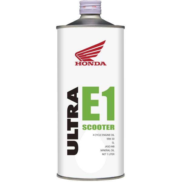 Honda(ホンダ) 2輪用エンジンオイル ウルトラ E1 SL 10W-30 4サイクル用 1L 08211-99961 [HTRC3]