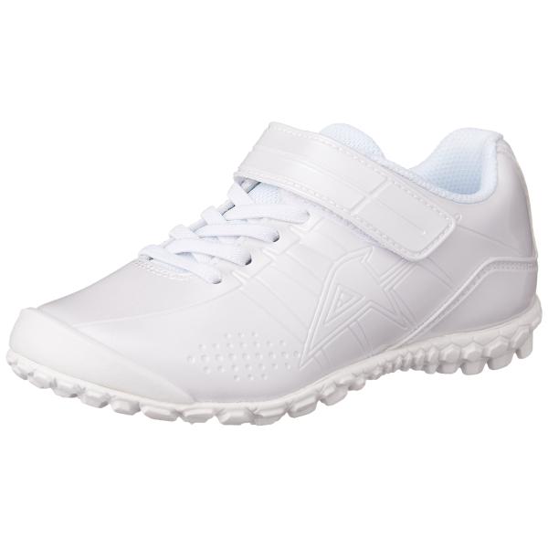 他サイト： [アサヒ] スニーカー運動靴 通学 反射 ガチ強シリーズ J004 ホワイト/ホワイト 22.5 cm 2Eの商品画像