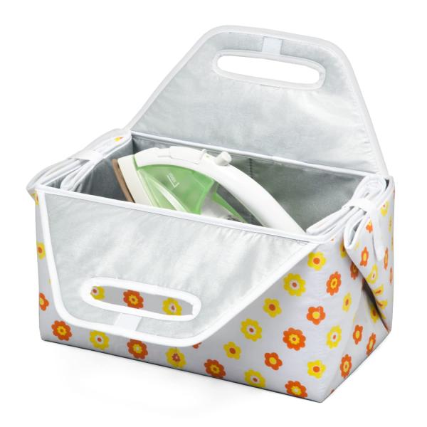 他サイト： アストロ アイロン収納マット 花柄 2way アイロンマット アイロン収納ケース アルミコーティング アイロン台 折りたたみ 610-47の商品画像