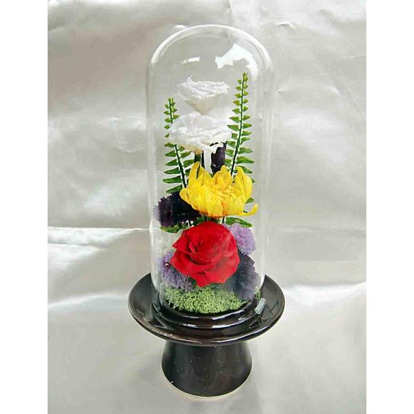 ガラス ケース 入 仏花 ガラス ケース 入 淨じょう トルコキキョウ 黄色 輪菊 プリザーブドフラワー お仏壇 お供え アレンジ Buyee Buyee 日本の通販商品 オークションの代理入札 代理購入