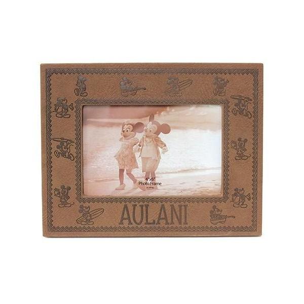 ハワイ限定 コオリナ フォトフレーム 4×6 レザレット AULANI アウラニ