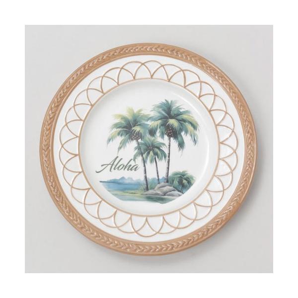 Kahiko（カヒコ） プレート 皿 ハワイアン柄 食器 パームツリー