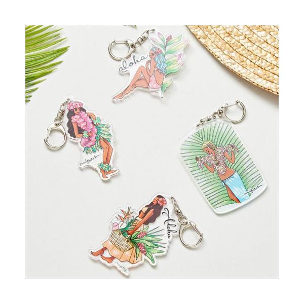 Kahiko（カヒコ） maunaloa アクリル キーホルダー マイティ・スー