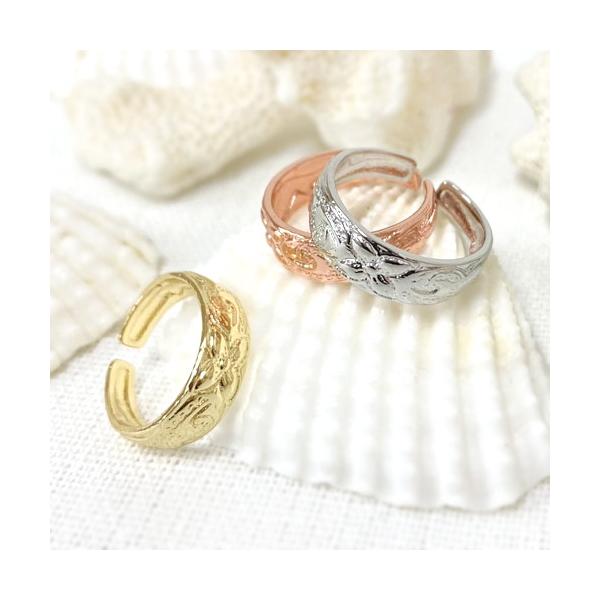 トゥリング ハワジュ ハワイアンジュエリー調 トゥーリング ピンキーリング 指輪