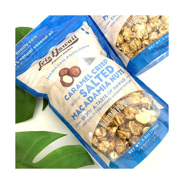 ポップコーン 3袋セット マカダミアナッツ 塩味 with ハワイアン