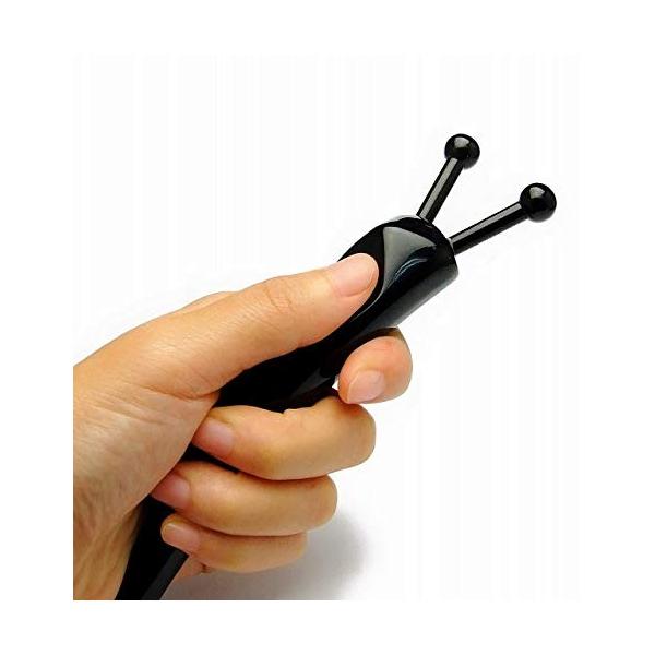 かたつむりかっさ 天然牛角 かっさ棒 かたつむり 顔用 つぼ押し 両用タイプ ポーチとかっさプレートと説明書付き 黒牛 Prettyfunnyballoons Com