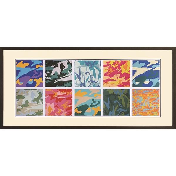 アートパネル アンディ・ウォーホル Andy Warhol CAMOUFLAGE