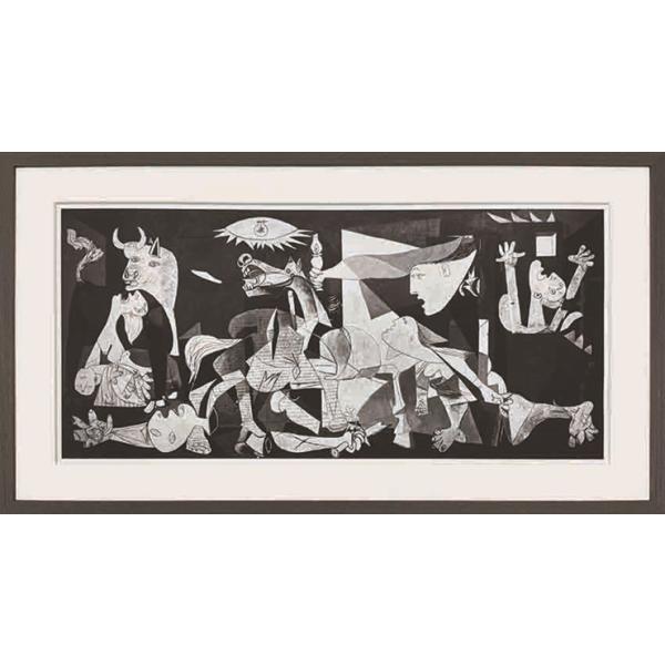 壁掛け ピカソデザイン昭和レトロ パブロ・ピカソ ゲルニカ 絵画 版画 壁掛け おしゃれ 額縁 IPP-63022