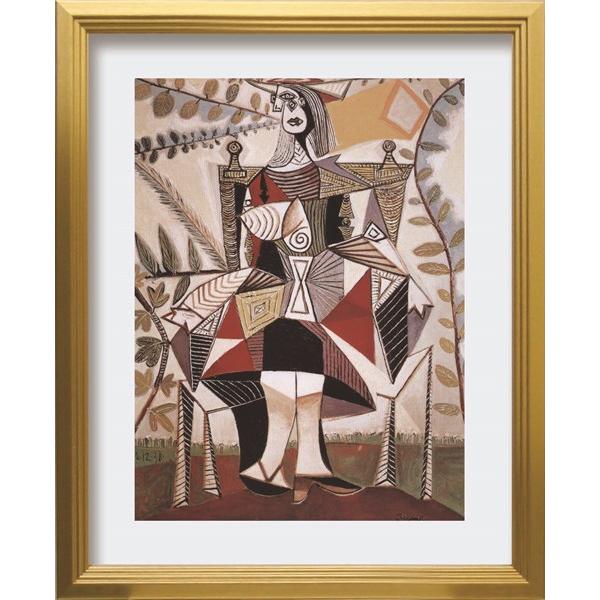 アートパネル ピカソ Pablo Picasso Femme au Jardin 1938 ZFA-62353