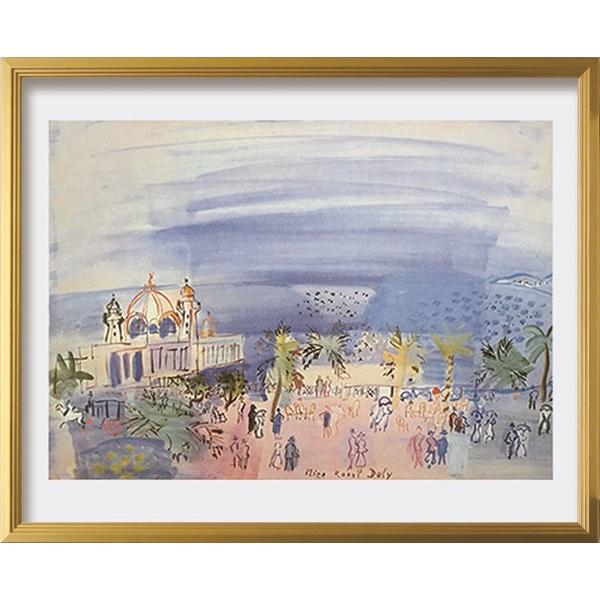 アートパネル ラウルデュフィ Raoul Dufy Le casino de Nice 1934 ZFA