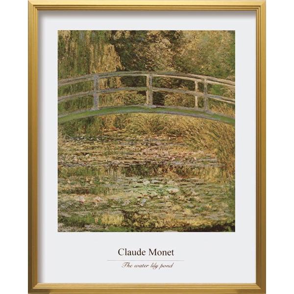 アートパネル クロードモネ Claude Monet The water lily Pond ZFA