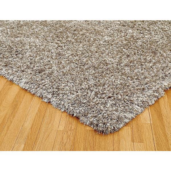 メーカー直送) ラグ カーペット マット レムナ 40cm 円形 ベージュ  