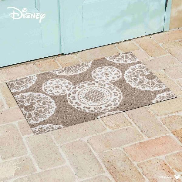 メーカー直送 Disney ディズニー 玄関マット Mickey ミッキー レース グレージュ 50 75cm 洗える 滑り止め Bk クリーンテックス Washdry Bk 照明 おしゃれ 家具 通販 クラセル 通販 Yahoo ショッピング